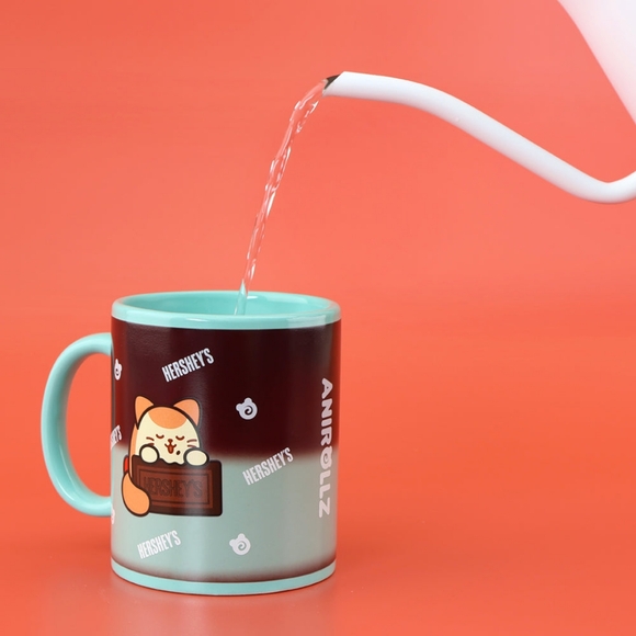 Hershey's 16oz. Magic Mug Cup Anirollz x Hershey's Cute Character Color Changing - Picture 7 of 7